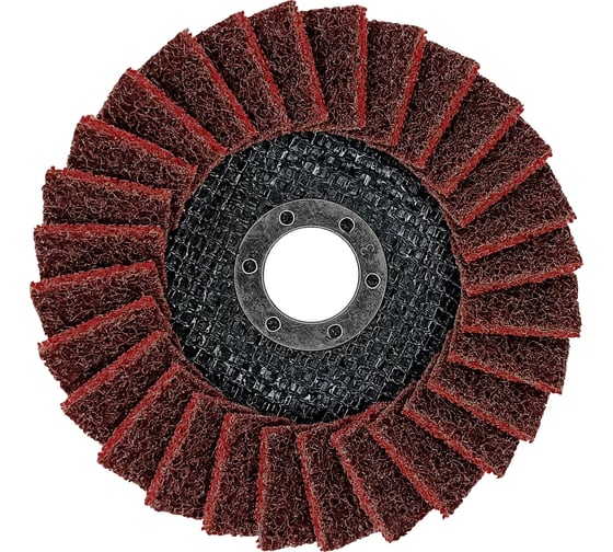 Круг лепестковый полировальный войлочный MEDIUM 125x22 мм vertextools 12125-2