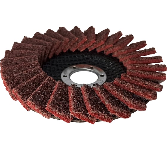 Круг лепестковый полировальный войлочный MEDIUM 125x22 мм vertextools 12125-2