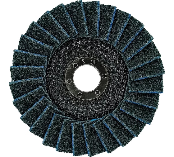 Круг лепестковый полировальный войлочный FINE 125x22 мм vertextools 12125-3