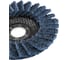 Круг лепестковый полировальный войлочный FINE 125x22 мм vertextools 12125-3 4