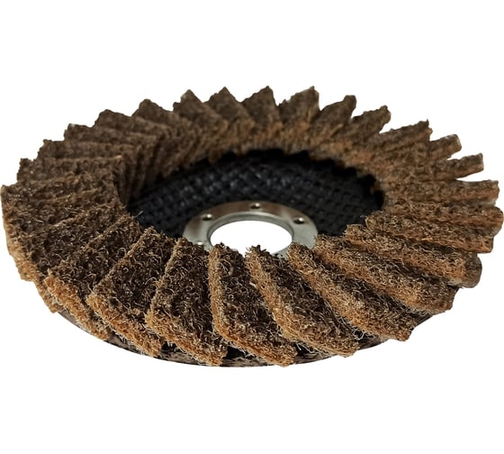 Круг лепестковый полировальный войлочный COARSE 125x22 мм vertextools 12125-1