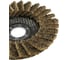 Круг лепестковый полировальный войлочный COARSE 125x22 мм vertextools 12125-1 5