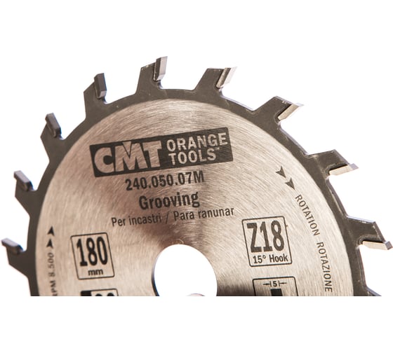 Диск пильный по дереву (180х30х5/3 мм; Z18) CMT 240.050.07M