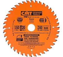 Диск пильный по дереву (150х20/16х1,5/1 мм; Z40) CMT 272.150.40H