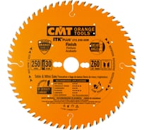 Диск пильный по дереву (250х30х2,4/1,6 мм; Z60) CMT 272.250.60M 15458770