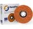 Круг зачистной синтетический фибровый CR 125x22.2 мм ПрофТим 4673729989398 2