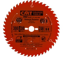 Диск пильный по дереву (300х30х2,6/1,8 мм; Z48) CMT 271.300.48M