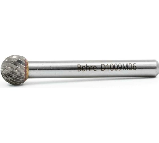 Набор бор-фрез твердосплавных тип B, C, D, G, M, 10 мм,Bohre КБ011197