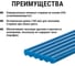 Стержни для клеевого пистолета универсальные синие, 7 мм x 100 мм, 6 штук, TDM ELECTRIC «Алмаз» SQ1024-0503 3