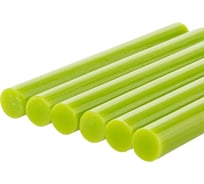 Стержни для клеевого пистолета универсальные зеленые, 11 мм x 100 мм, 6 штук, TDM ELECTRIC «Алмаз» SQ1024-0515