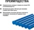 Стержни для клеевого пистолета универсальные синие, 11 мм x 100 мм, 6 штук, TDM ELECTRIC «Алмаз» SQ1024-0513 3