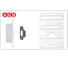 Вставка для шаблона DOOR-TOOL ответная планка с язычком под нож 82x22 мм, универсал, овал DOOR-TOOL А.5.48 2