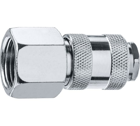Переходник ЗУБР Профессионал 1/2"F - рапид муфта 64910-1/2