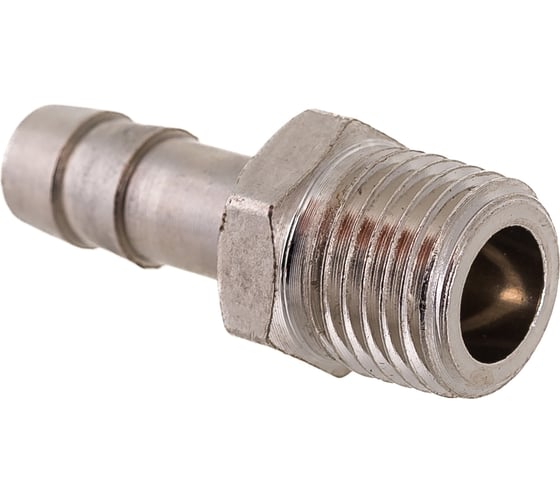 Переходник 1/4"M - елочка (8 мм; обжимное кольцо 11Х13 мм) FUBAG 180261