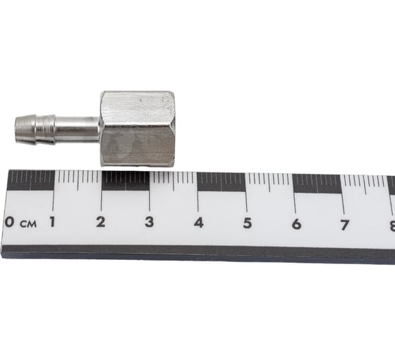Переходник 1/4"F - елочка (6 мм; обжимное кольцо 9х11 мм) FUBAG 180250