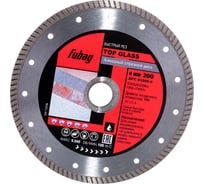 Диск алмазный отрезной Top Glass (200х30/25.4 мм) для плиткорезов FUBAG 81200-6