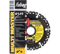 Диск алмазный отрезной Multi Master (115х22.2 мм) для УШМ FUBAG 88115-3