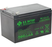 Аккумуляторная батарея 12В, 12 Ач BB Battery BC 12-12