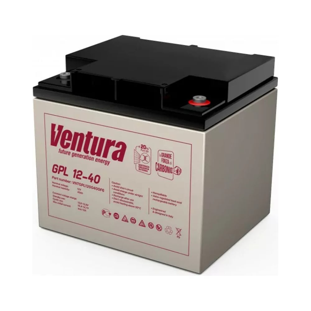 Аккумуляторная батарея 12 В, 47 Ач Ventura GPL 12-40 - выгодная цена ...