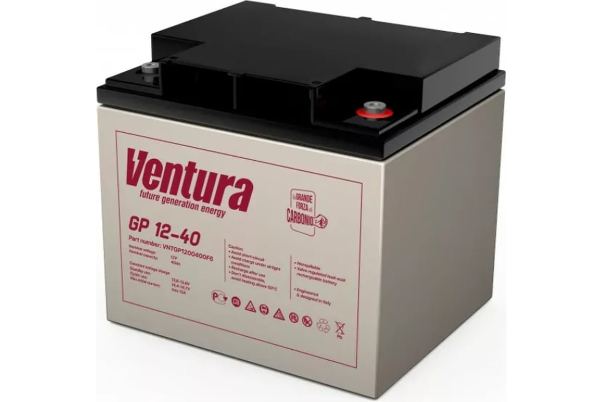 Аккумуляторная батарея 12 В, 42 Ач Ventura GP 12-40 - выгодная цена ...