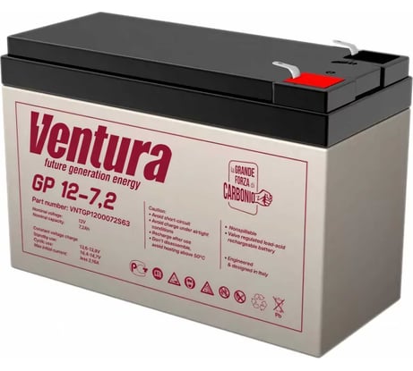 Аккумуляторная батарея 12 В, 7.2 Ач Ventura GP 12-7,2