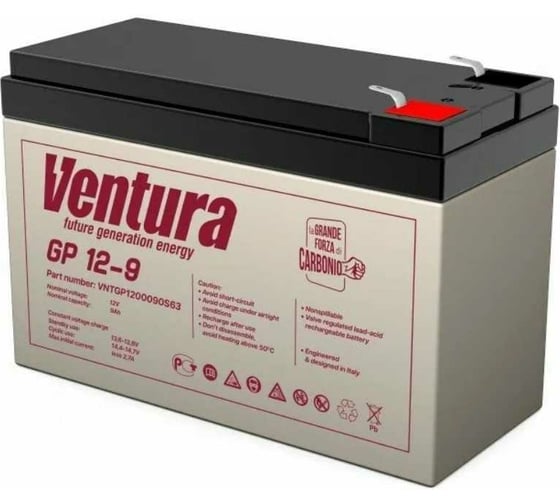 Аккумуляторная батарея 12 В, 9.1 Ач Ventura GP 12-9 1