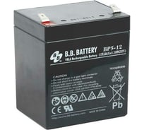 Аккумуляторная батарея 12 В, 5 Ач BB Battery BP 5-12