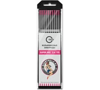 Вольфрамовые электроды SUPER MIX 2.4x175 мм, розовые, 10 шт Start WE24175U