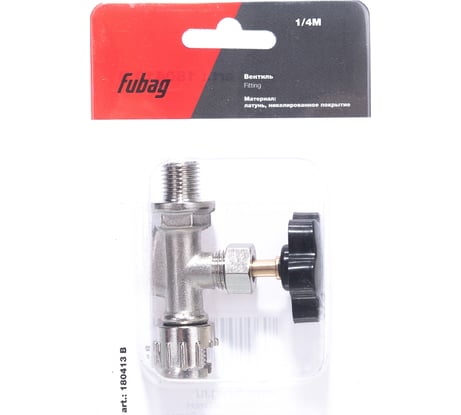 Вентиль 1/4"М в блистере FUBAG 180413 B