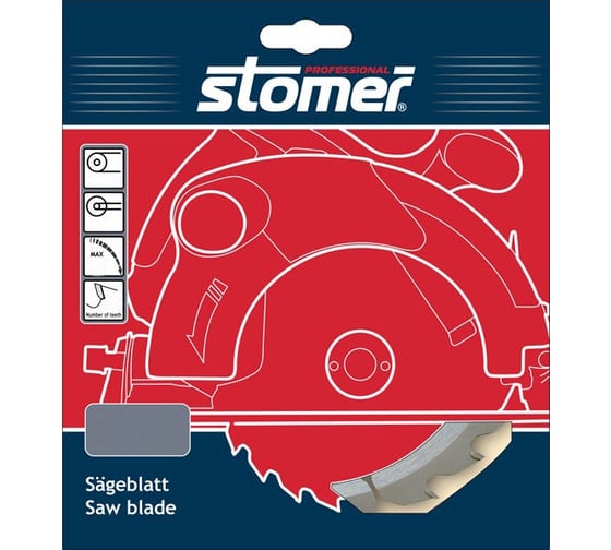 Диск пильный SB-255 (254х30 мм; Z40) STOMER 98299137 1