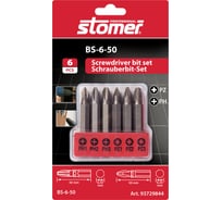 Набор бит BS-6-50 (50 мм) STOMER 93729844