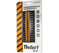 Набор бит DS-28 DEFORT 98291391