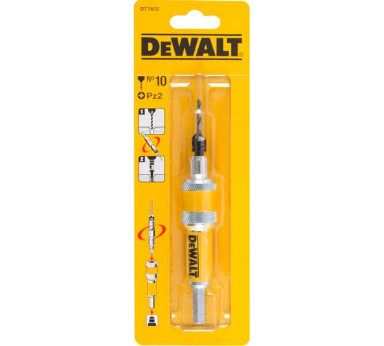 Насадка для сверления и заворачивания №10 DEWALT DT 7602
