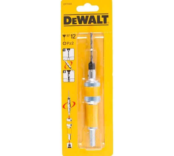Насадка для сверления и заворачивания №12 DEWALT DT 7603