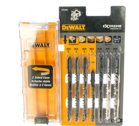 Набор пилок 10 шт. DEWALT DT 2296