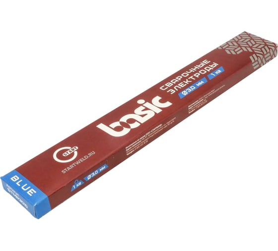 Электроды Basic BLUE МР-3С 3 мм, 1 кг Start STMR3010