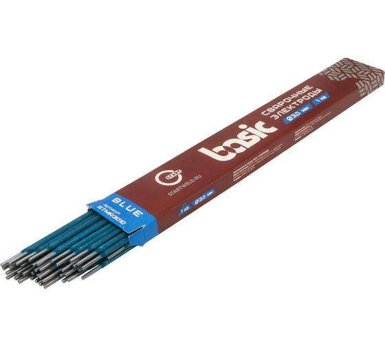 Электроды Basic BLUE МР-3С 3 мм, 1 кг Start STMR3010