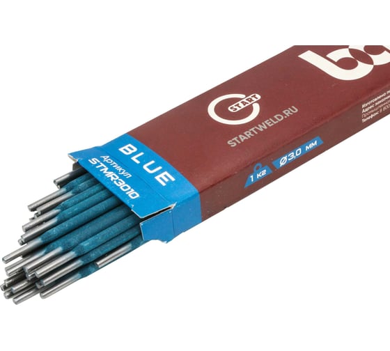 Электроды Basic BLUE МР-3С 3 мм, 1 кг Start STMR3010