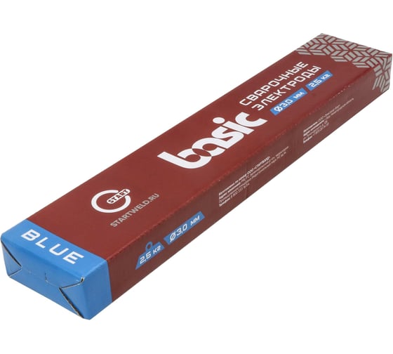 Электроды Basic BLUE МР-3С 3 мм, 2.5 кг Start STMR3025U