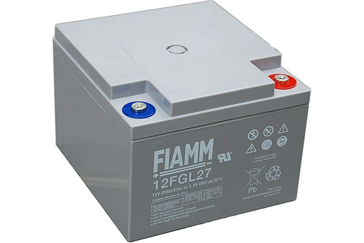 Батарея аккумуляторная 12 В, 27 Ач FIAMM 12FGL27 - выгодная цена .