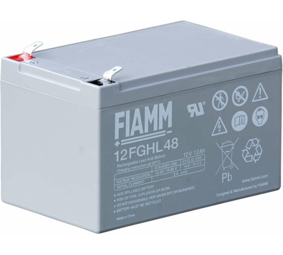 Батарея аккумуляторная 12 В, 12 Ач FIAMM 12FGHL48