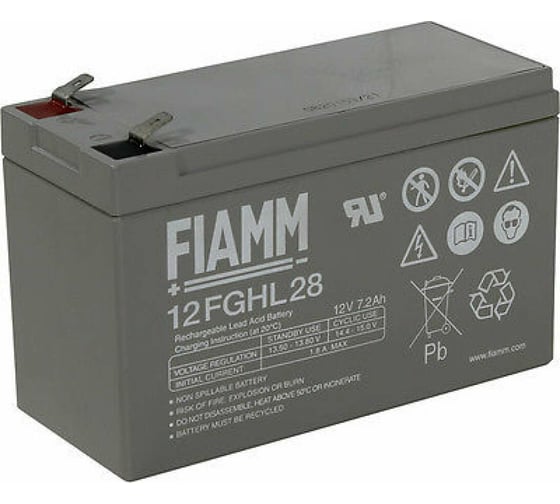 Батарея аккумуляторная 12 В, 7.2 Ач FIAMM 12FGHL28