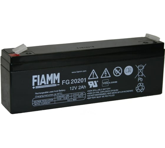 Батарея аккумуляторная 12 В, 2 Ач FIAMM FG20201