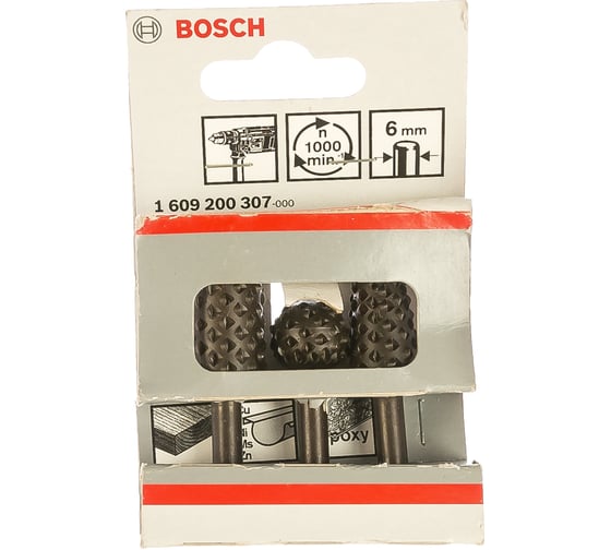 Набор бор-фрез 3 шт. Bosch 1609200307
