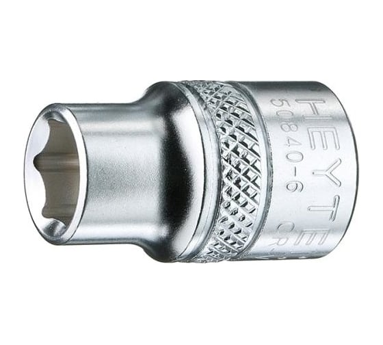 Головка торцевая шестигранная (3/8"; 8 мм; 25.5 мм) HEYTEC HE-50840600883 1