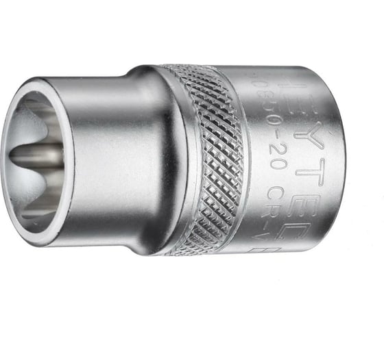 Головка торцевая (1/4"; под внешний TORX Е4; 25 мм) HEYTEC HE-50825200483