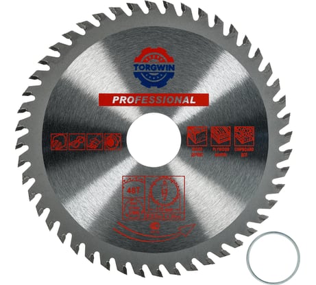 Диск пильный по дереву 115x22.2/20 мм, 48Z TGS TORGWIN S63055