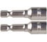Биты "МАСТЕР" с торцовой головкой 2 шт. (E 1/4"; 12х45 мм) Зубр 26392-12-02 1