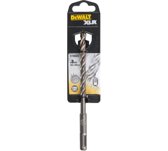 Бур XLR по бетону (8х100/160 мм; SDS+) DEWALT DT 8923 1