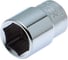 Головка шестигранная 6 мм, 1/4"DR IZELTAS 1107060006 1